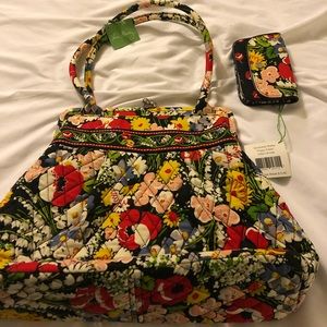 Vera Bradley purse and coin purse